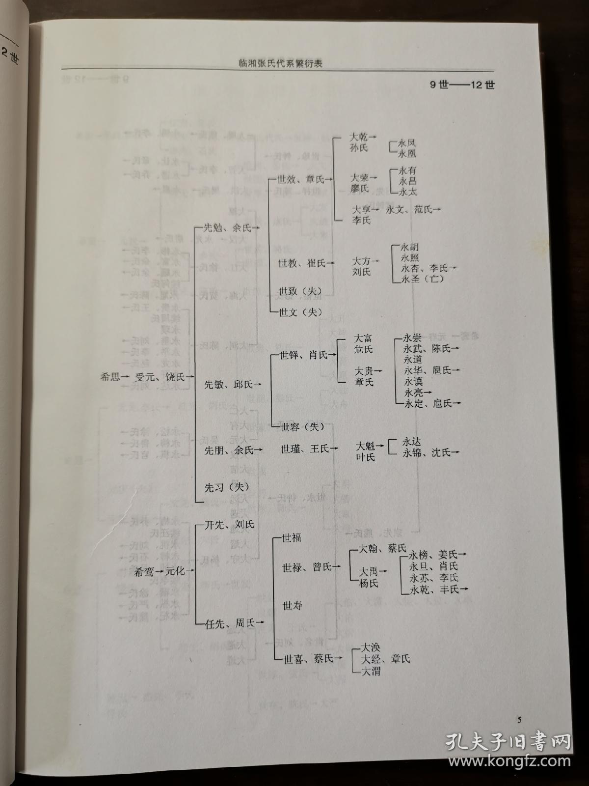 张氏家谱
