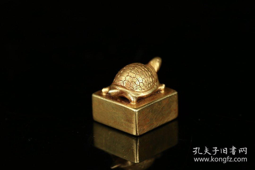 汉代,金器,龟钮金印章