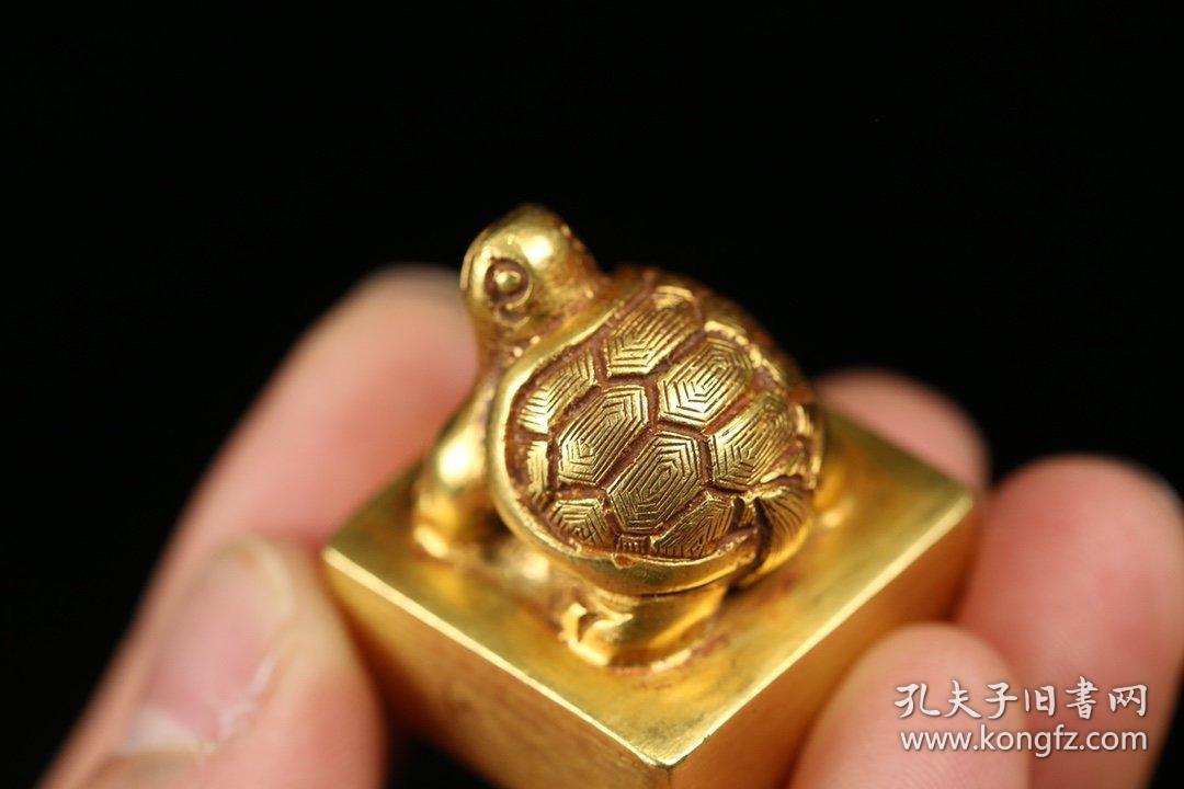 汉代,金器,龟钮金印章