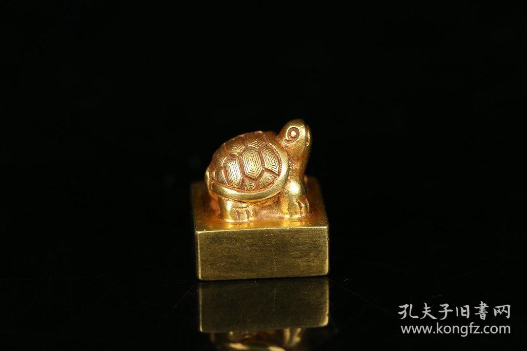 汉代,金器,龟钮金印章
