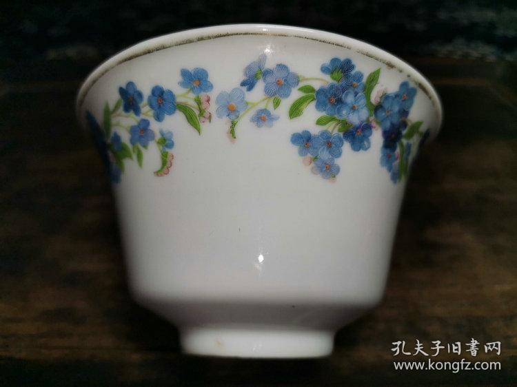 民国时期景德镇窑瓷器江西改良瓷底款贴花茶碗