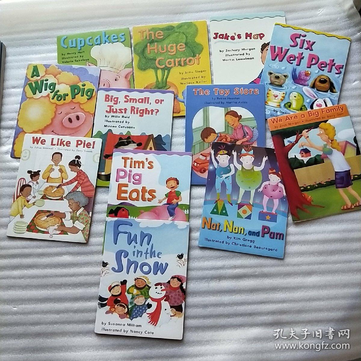 瑞思玛特学科英语第一阶段 7本书 12本小册子 看图