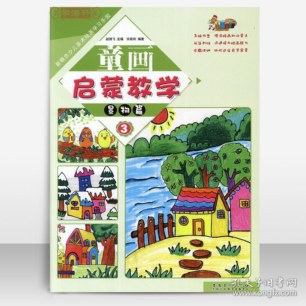 书籍教程 工具材料介绍课堂教学提示作画步骤分解作品 安徽美术出版社