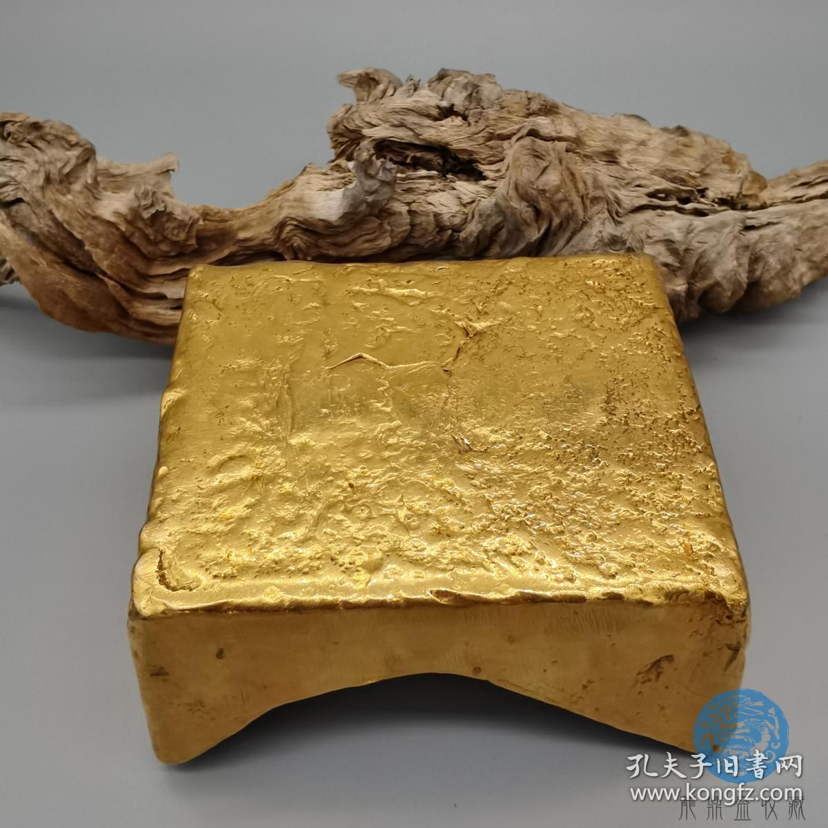 大清金库金锭纯金锭真金锭日进斗金收藏顶级金币稀少罕见珍品黄金