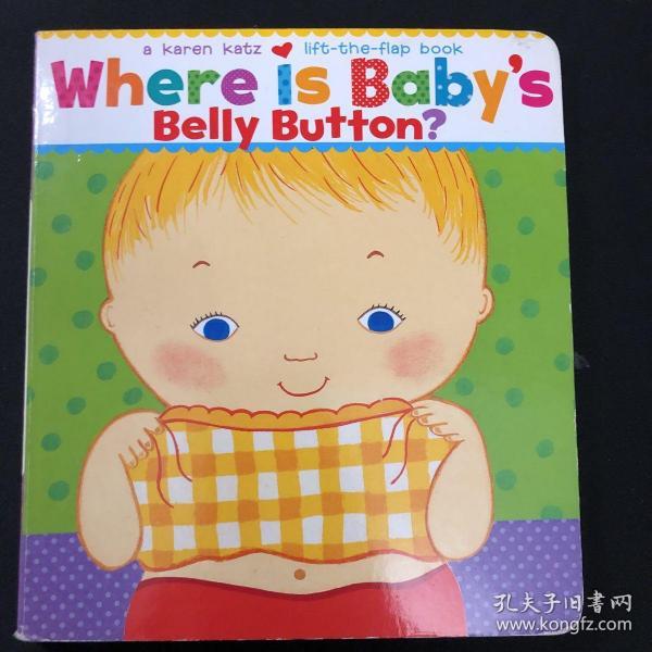 where is baby"s belly button? a lift-the-flap book