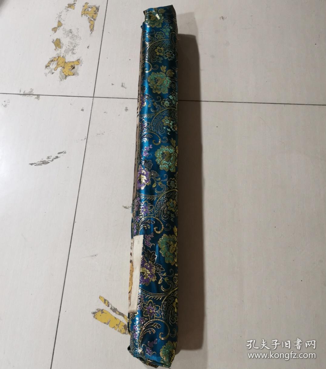 锦布四副画