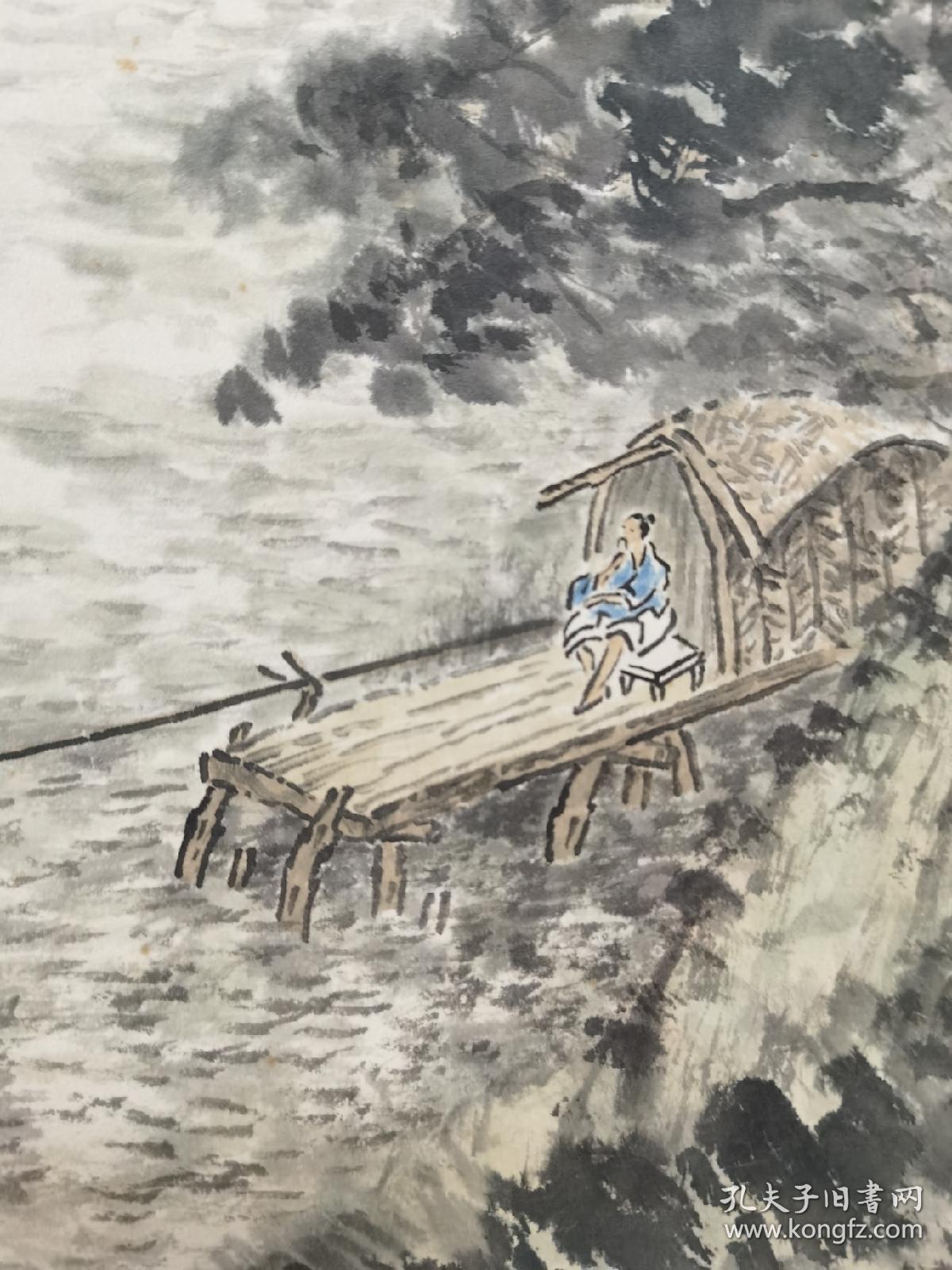 王雄宾【风雨归程图】王雄宾,1940年生,陕西省岐山县人,中国美术家