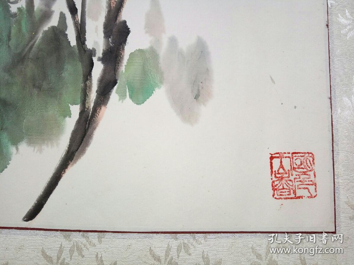 广西著名画家韦仲传 精品牡丹画