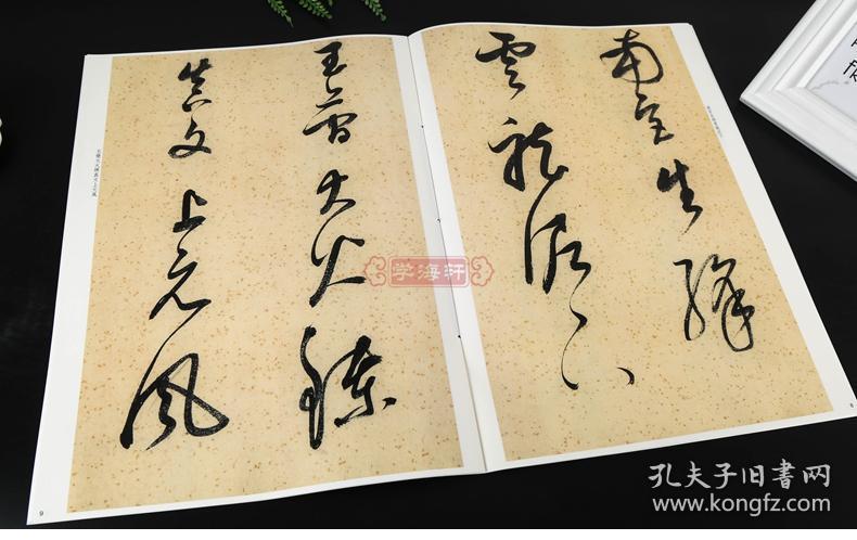 彩色放大本中国碑帖 繁体旁注 孙宝文 草书毛笔字帖书法成人学生临摹