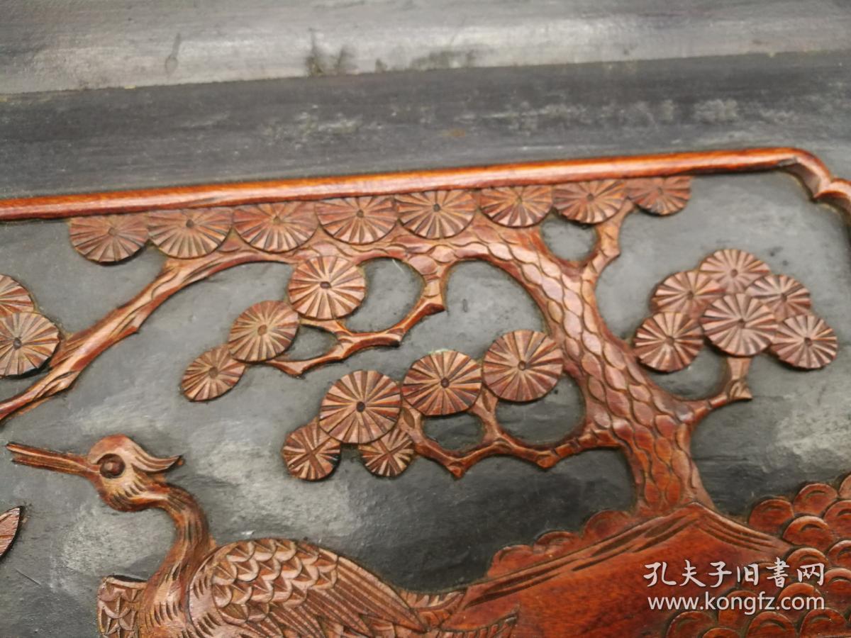 一起有福禄寿喜之意寓意吉祥松树浮雕木雕松树浮雕图片松树雕刻浮雕