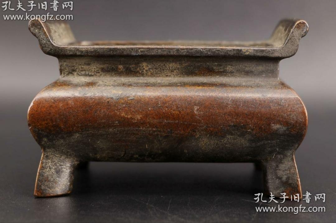 铜炉 铜香炉 底款玉堂清玩制作考究 底款字体清晰 稳重 漂亮