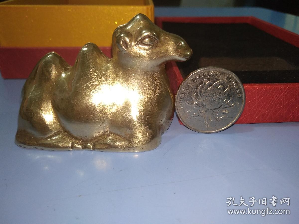 启功小铜驼(原大复制)启功铜骆驼