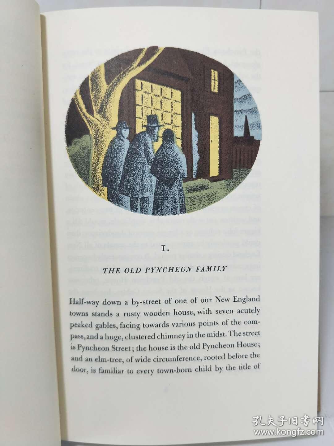gables 《带有七个尖角阁的房子》 nathaniel hawthorne 霍桑名著