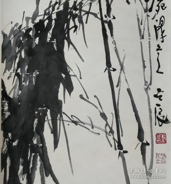 中·央美术学院教授,中国美协会员,北京花鸟画研究会副会长张立辰原装