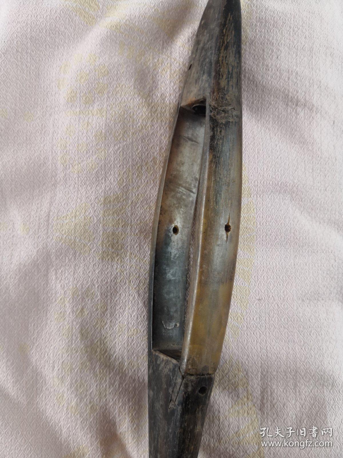 老牛角织布梭子