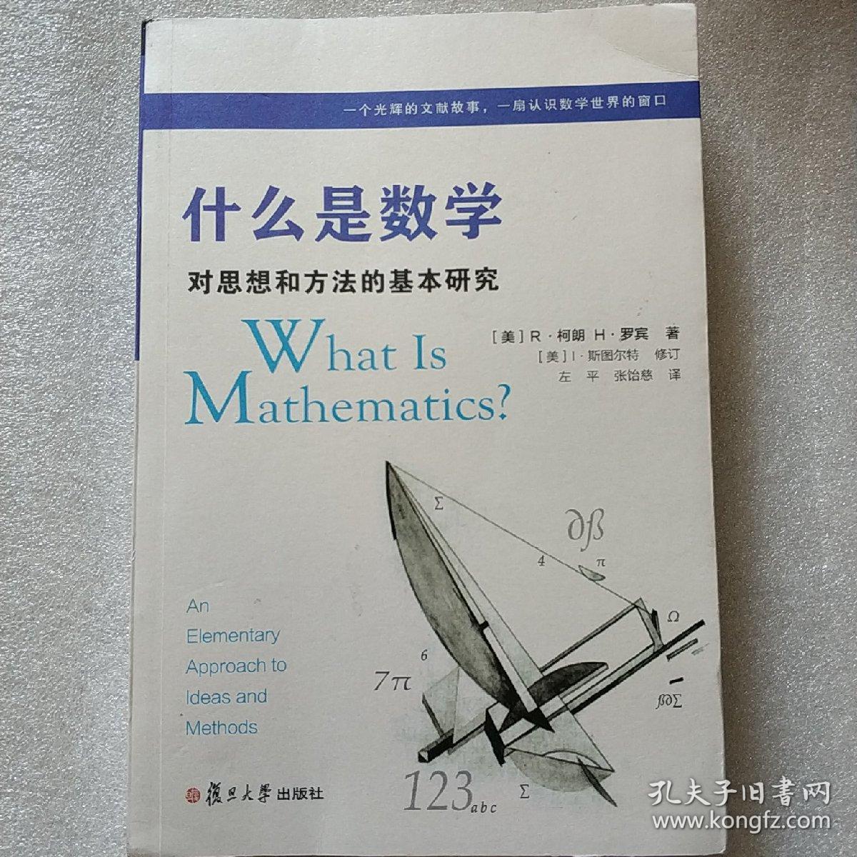 什么是数学:对思想和方法的基本研究