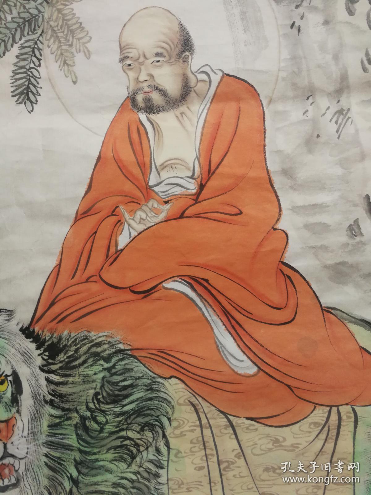 名家之作,红衣罗汉