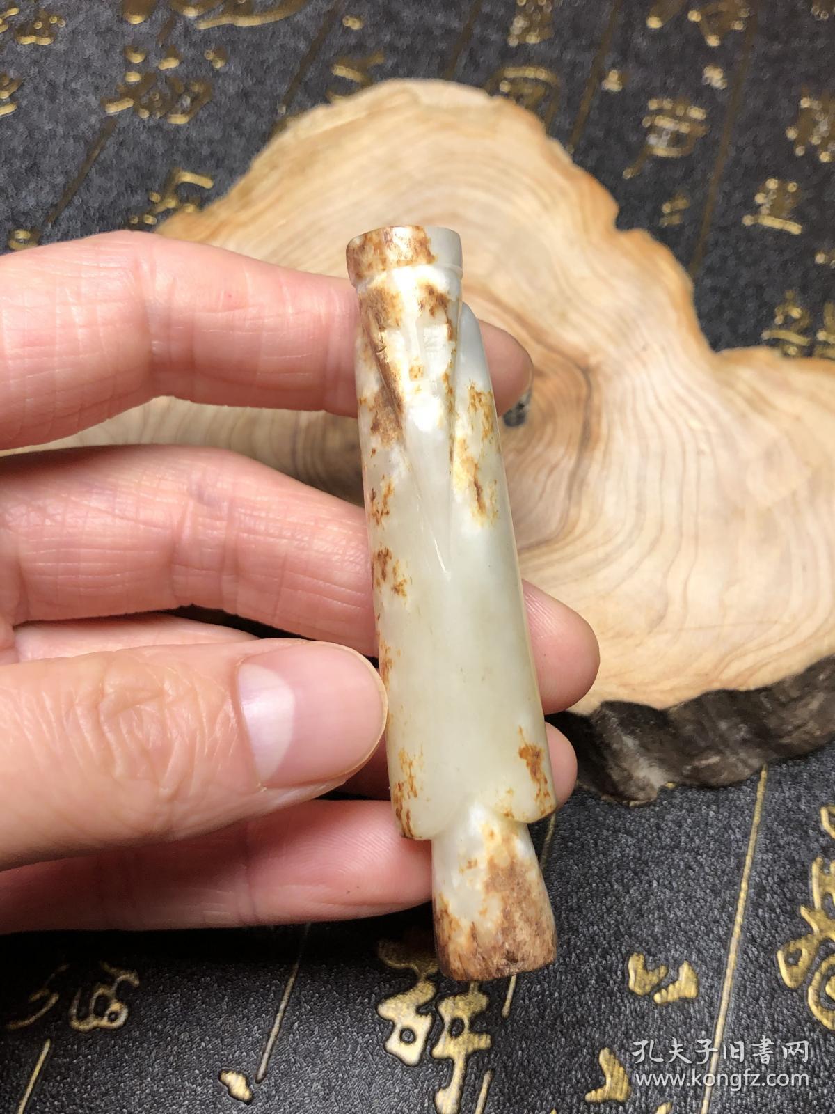 古玉老玉老物件玉器收藏品新疆和田玉翁仲