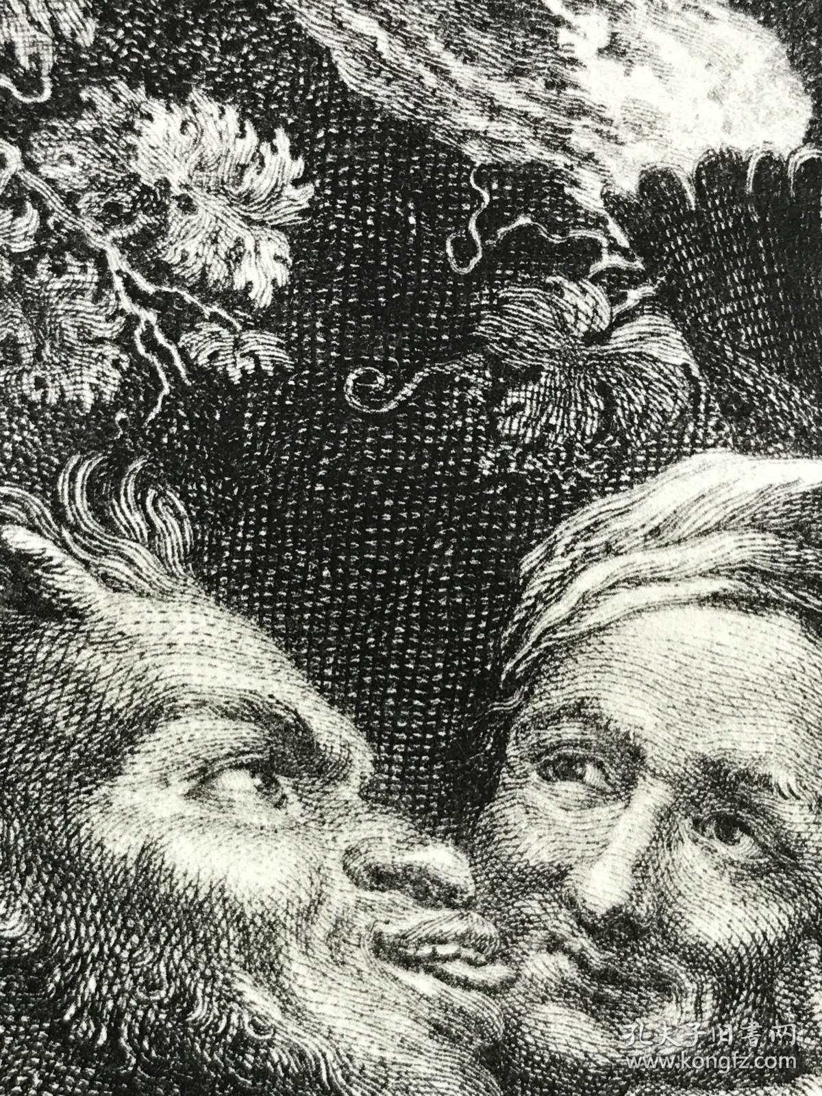 1877年感光制版铜版画西勒诺斯醉酒德国画家鲁本斯peterpaulrubens