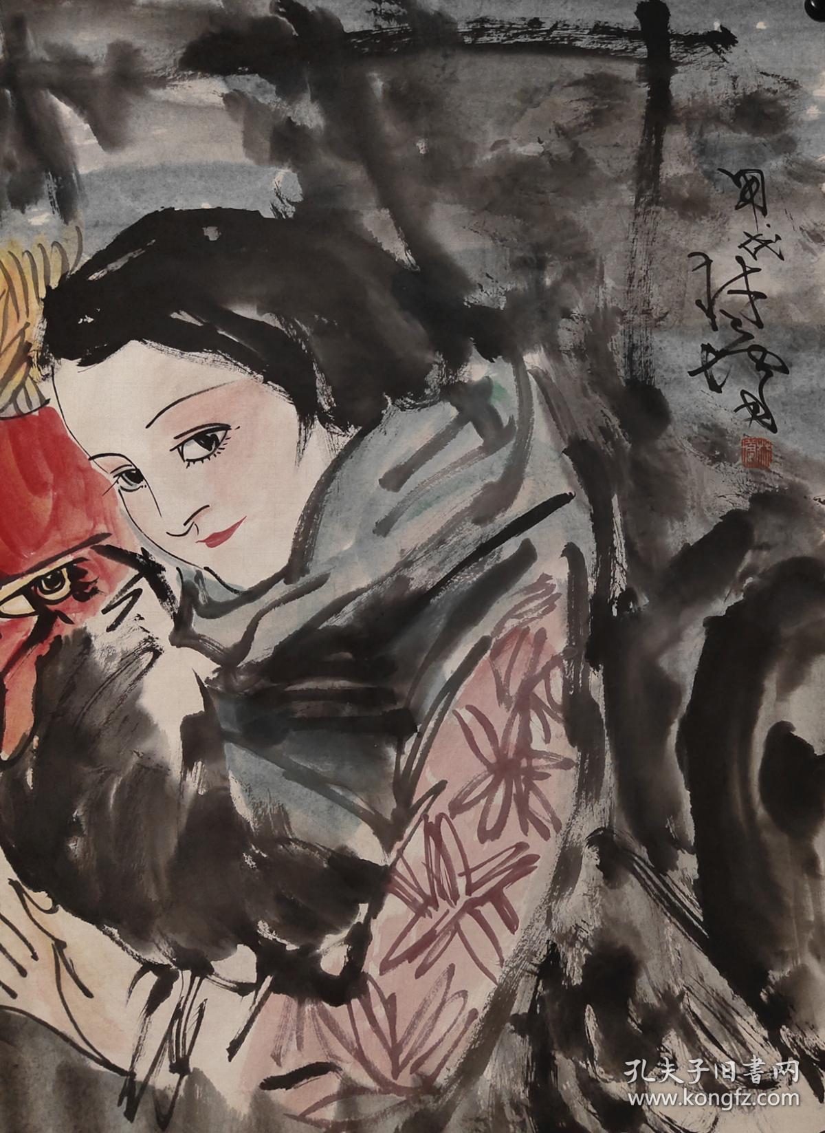 中国美术家协会副主席,广东画院院长【林墉】人物