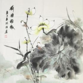 【陈浩】中国工笔画研究会会员,中国书画研究院画师,北京画院专业画家