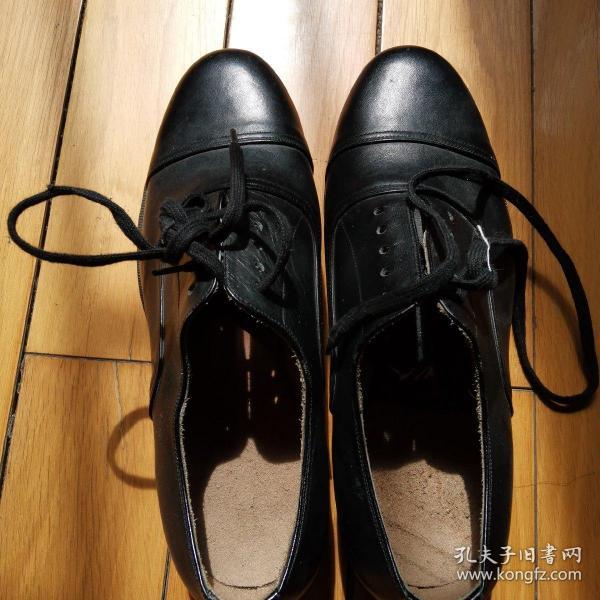 军品收藏级85式军用三接头皮鞋(全新).