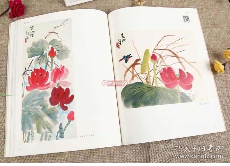 画荷 中国画技法教程 一本从入门到提高的国画教程 水墨画基础教材