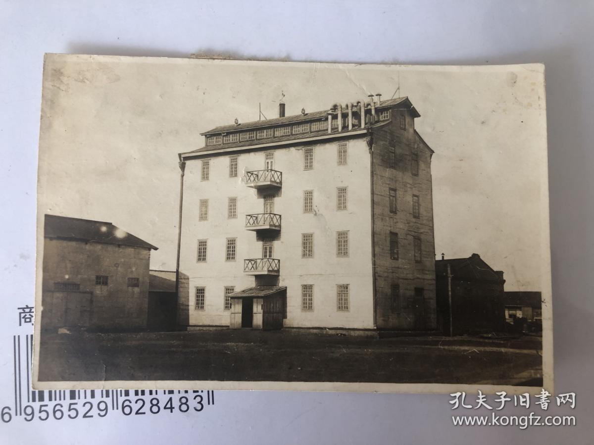 满洲国黑龙江省克山县街景银楼火车站民俗老照片一组