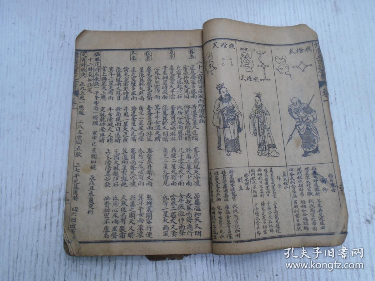清代《增广玉匣记全书》卷二至卷之四/新镌许真玉匣记增补诸家选择日