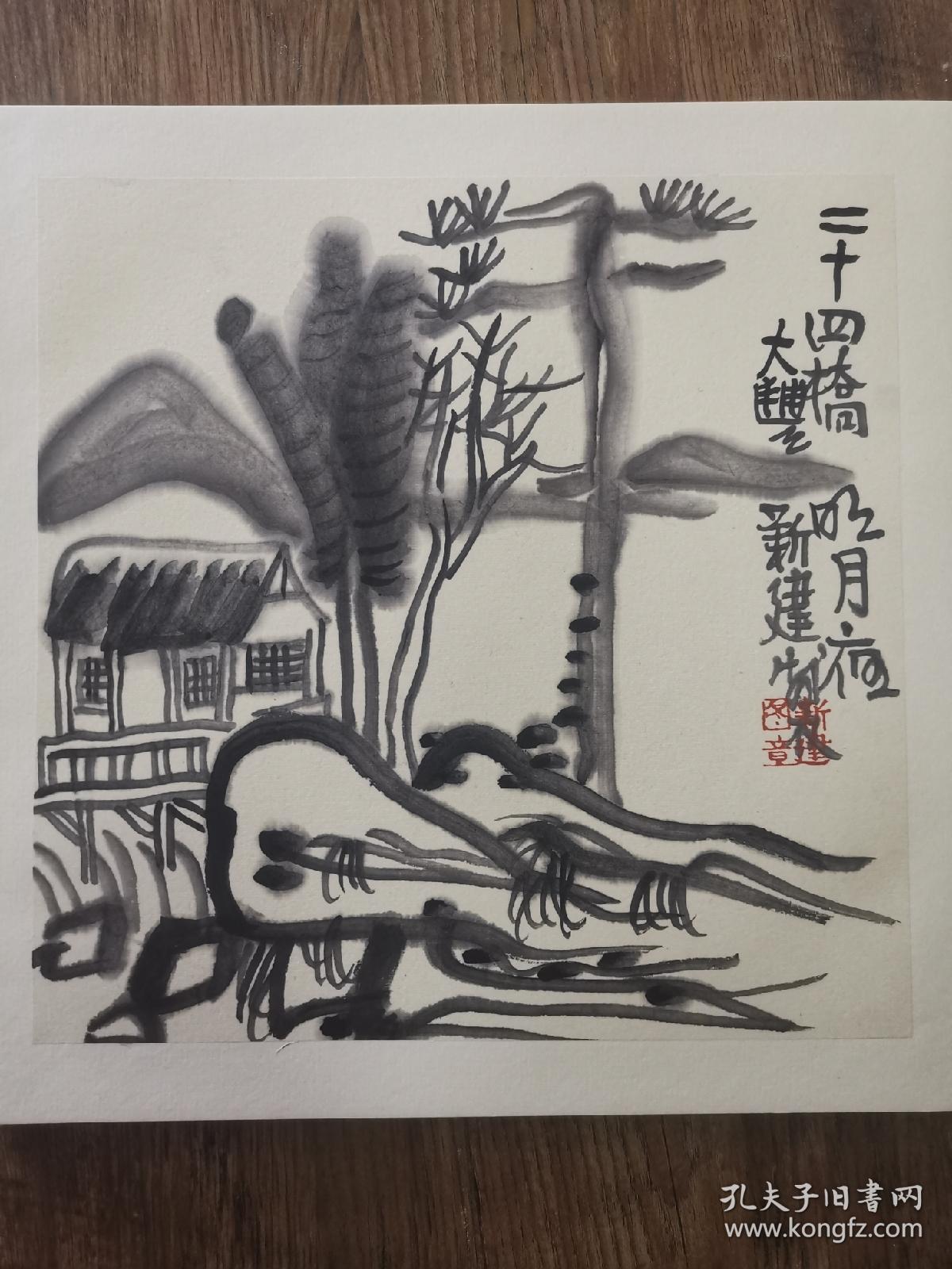朱新建山水册页