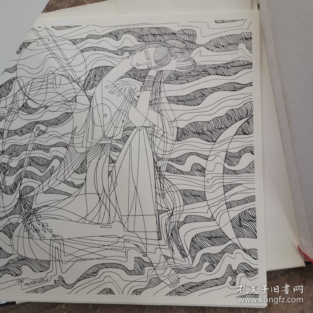 丁绍光白描集(全套12张)