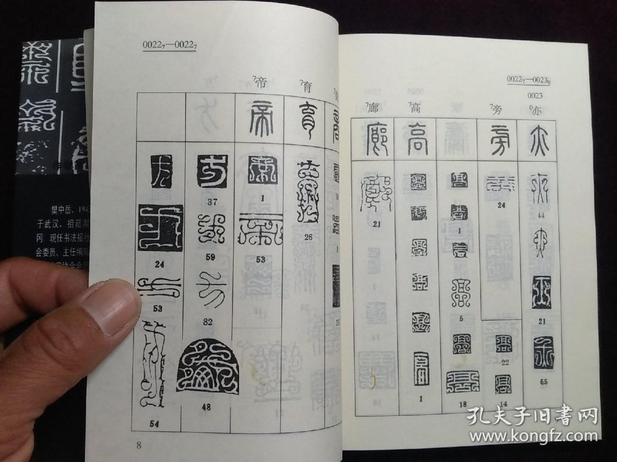 鸟虫篆速查手册
