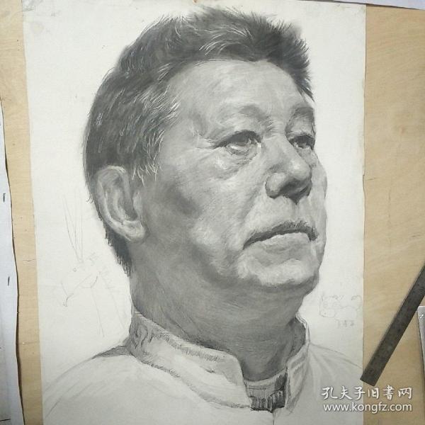 素描头像,.