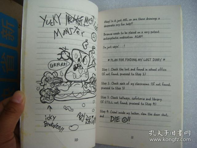 (dork diaries) how to dork your diary 英文原版 图
