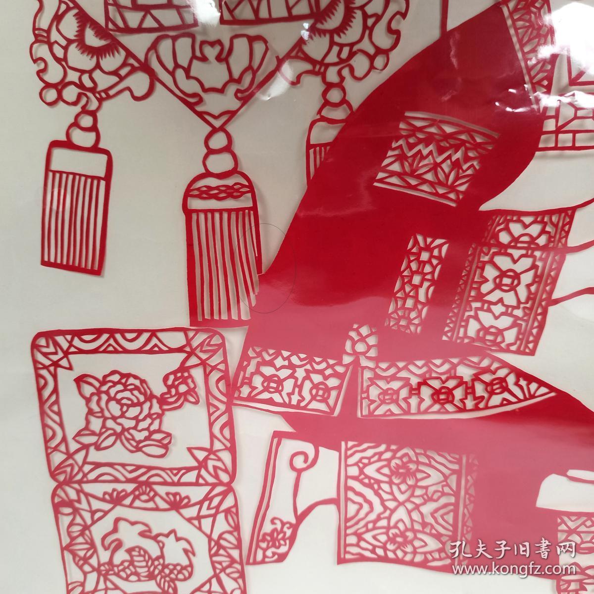 刘卫平剪纸艺术作品: 著名剪纸艺术家 刘卫平《贴窗花