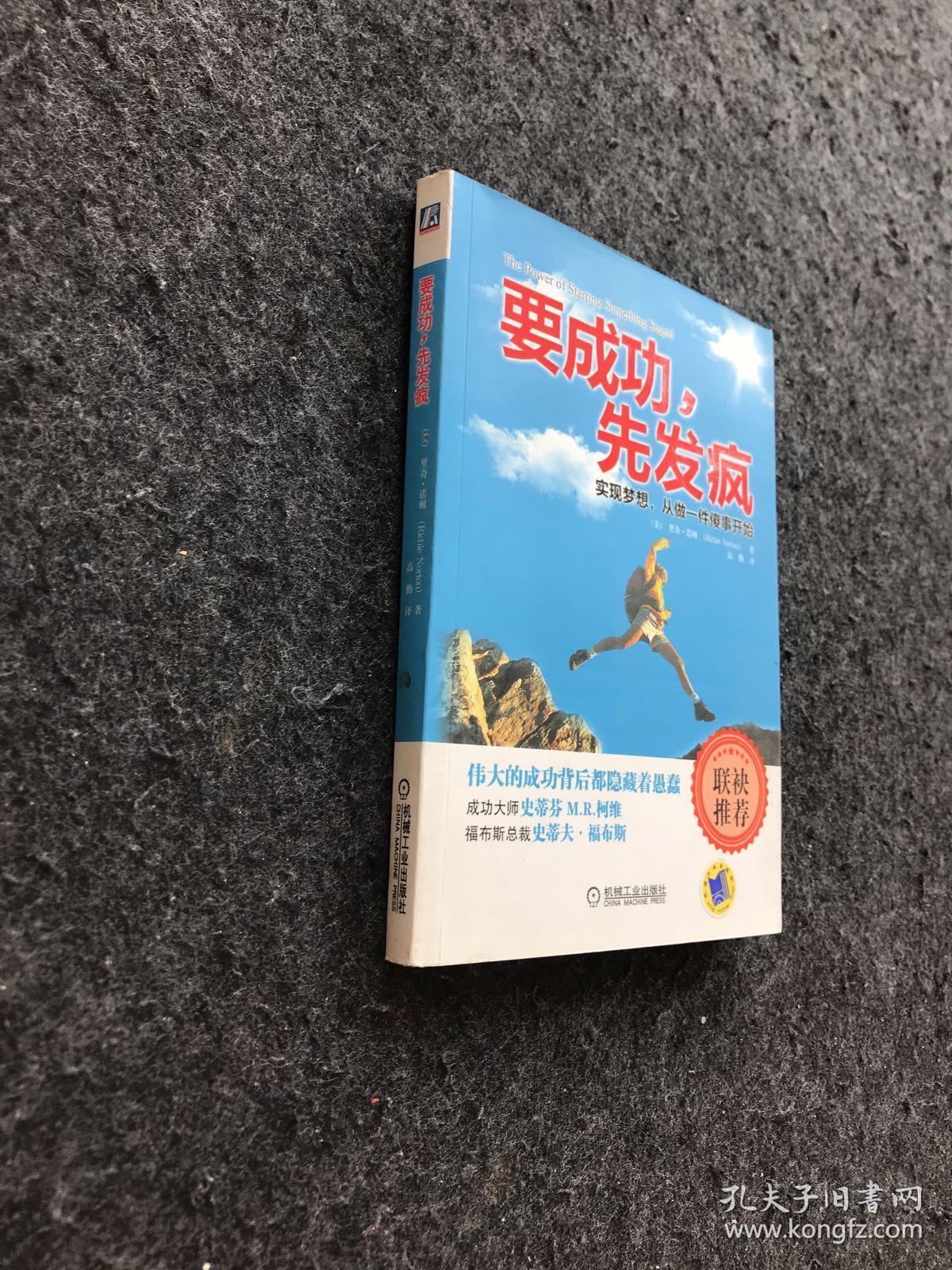 要成功,先发疯:实现梦想,从做一件傻事开始