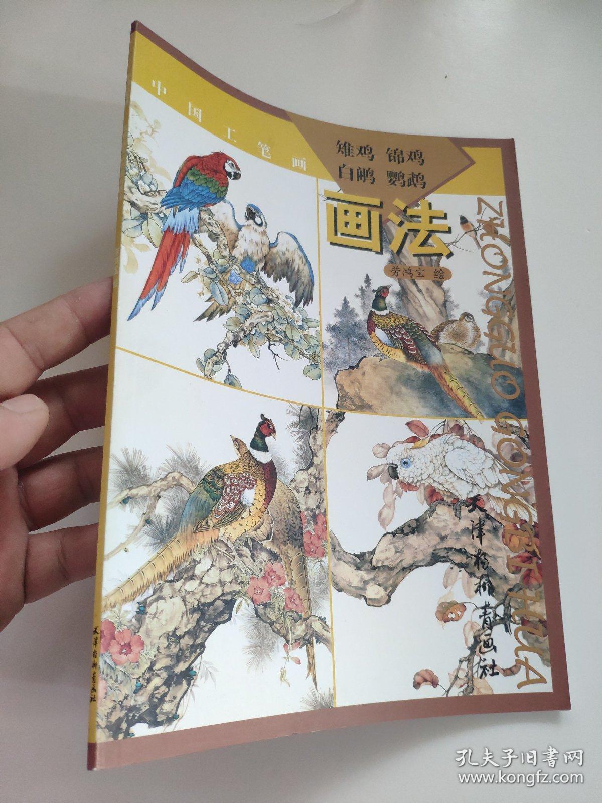 中国工笔画:雉鸡锦鸡白鹇鹦鹉画法 劳鸿宝 著 根据广大读者需求