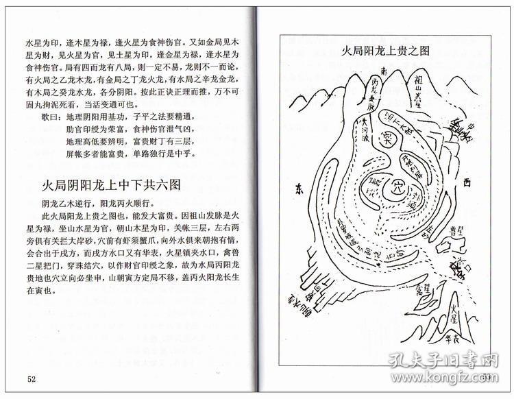 地理原真李怀远著 福建人民出版社 三义堂藏板 点穴立向诀法 寻地认龙