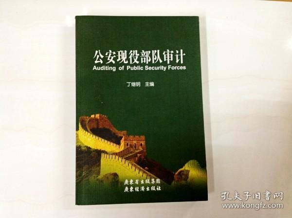 i228795 公安现役部队审计目标(一版一印)_丁继明编著_孔夫子旧书网
