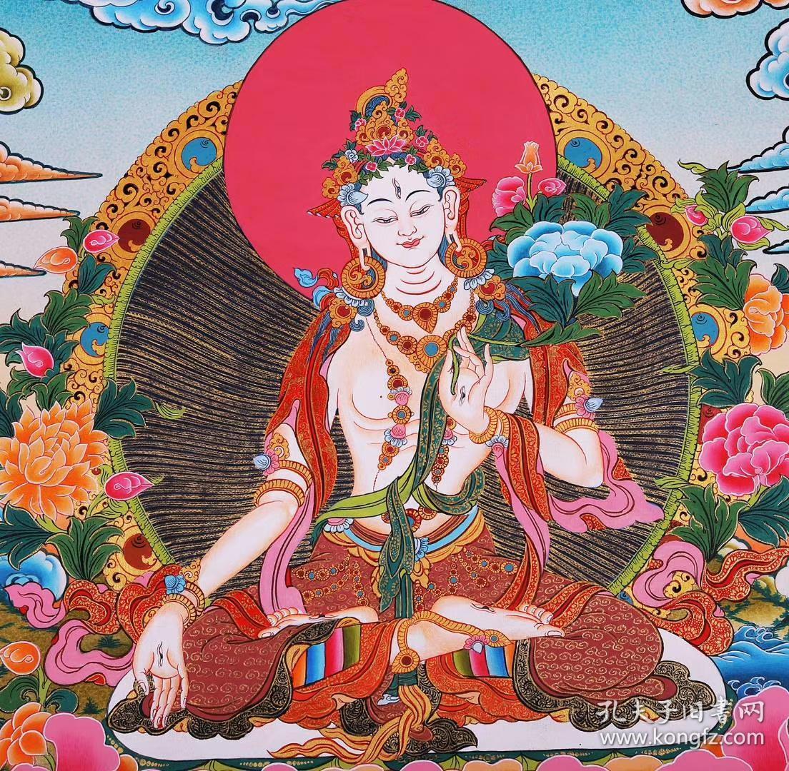白度母具有救度八难的威德.