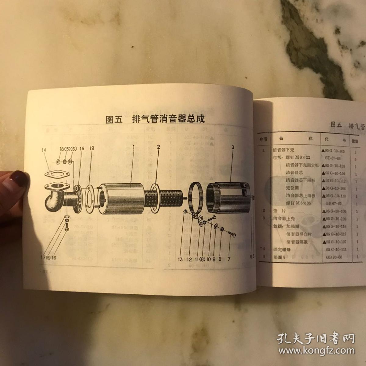 工农-11型手扶拖拉机零件图册