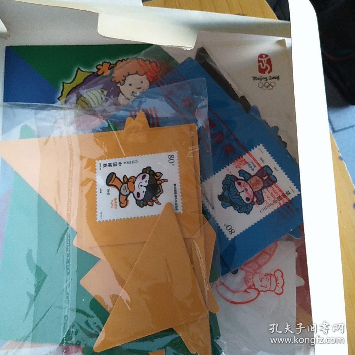 2008年 北京奥运会 福娃 七巧板 玩具