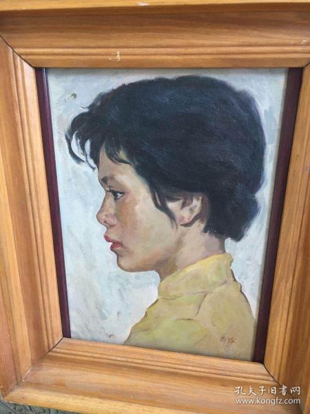 靳尚谊人物油画