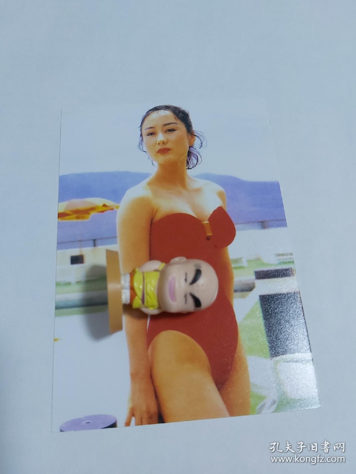 利智稀有泳装5寸照片