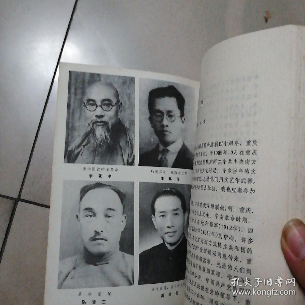 重庆党史人物,第一集