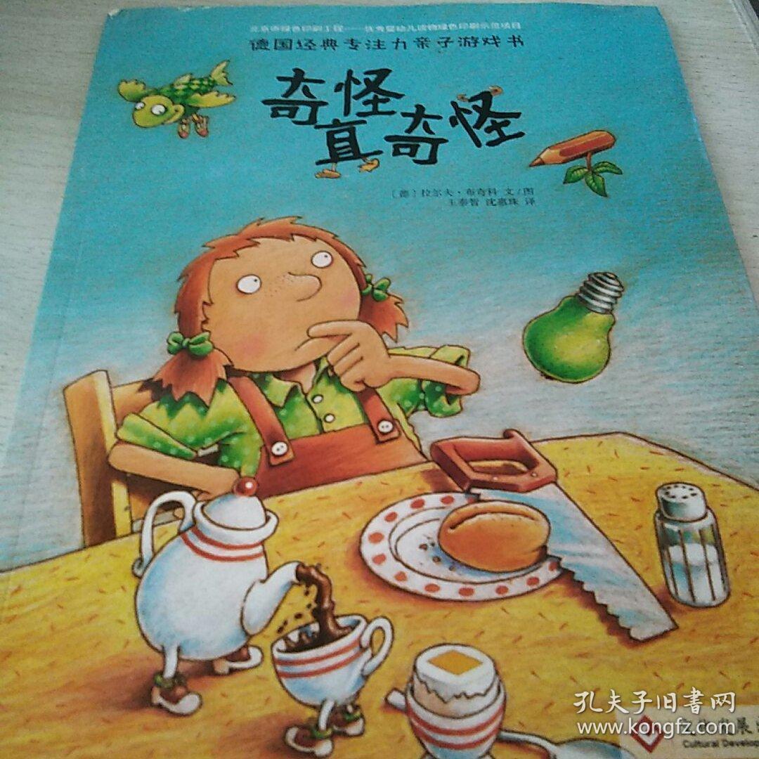 德国经典专注力亲子游戏书 奇怪奇怪真奇怪