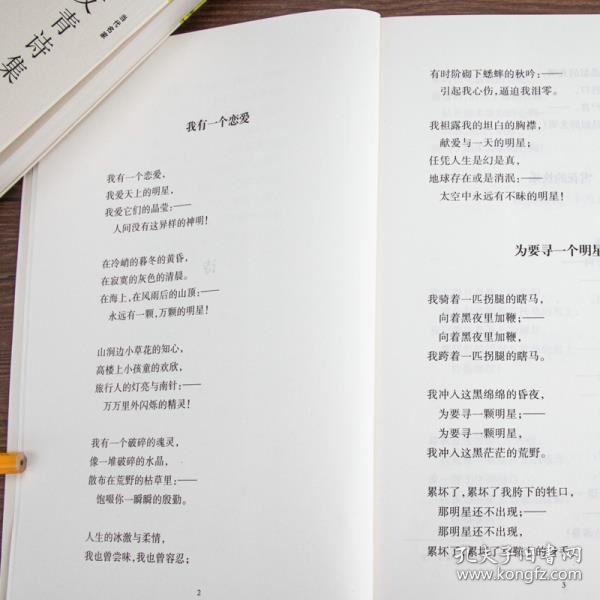 全6册 现代诗歌精选 诗歌集 艾青诗选 顾城诗集 海子的诗集 再别康桥