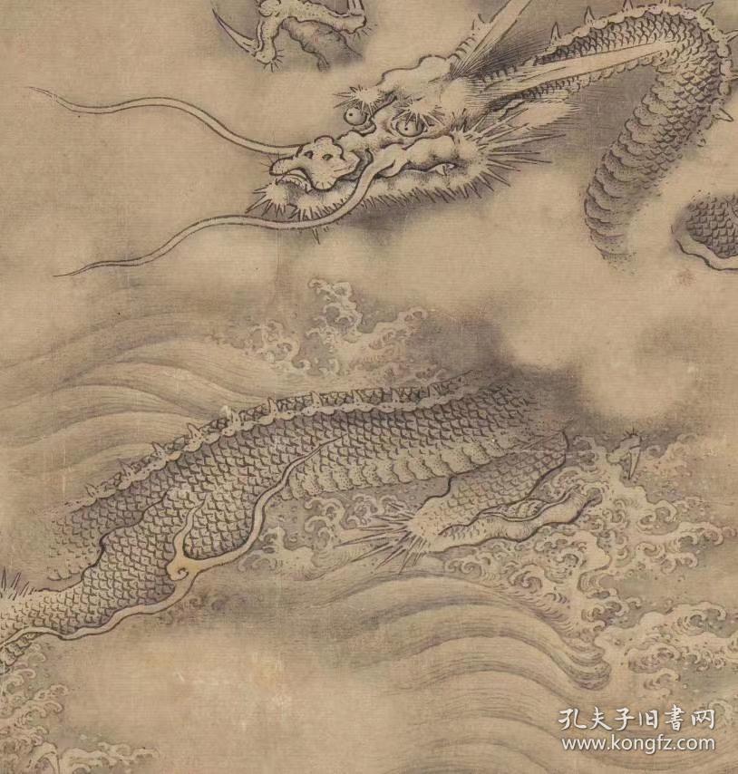 李公麟 十六应真图.纸本大小32.77*1050厘米.宣纸原色