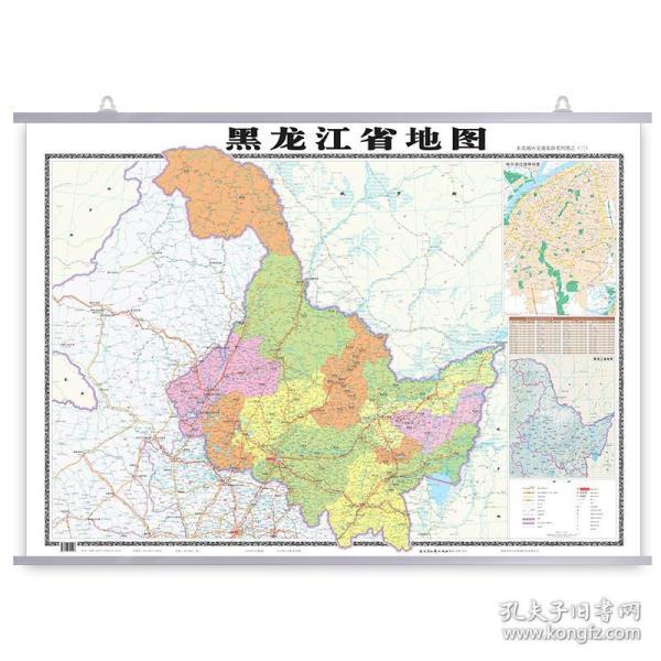 8米主要交通乡镇部分旅游景点 家庭办公室实用行政区划地图