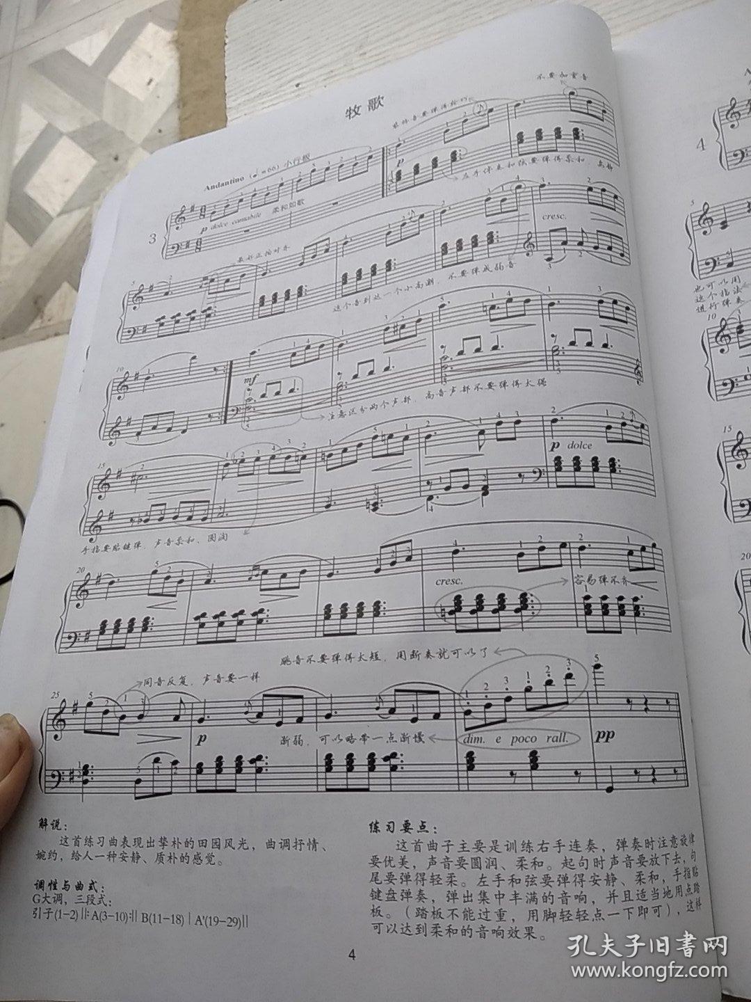 布格缪勒钢琴进阶25曲作品100精解版